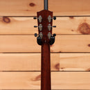 Eastman Looss QS natural acoustic guitar with slotted headstock and chrome tuners