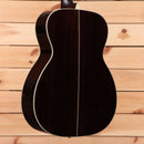 Eastman E20OM-TC dreadnought acoustic guitar natural finish with white binding