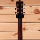 Eastman E20OM-TC acoustic guitar natural finish with chrome tuning machines