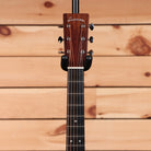 Eastman E20OM-TC acoustic guitar natural finish with rosewood fretboard and chrome tuning machines