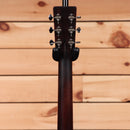 Eastman E20OM-TC dreadnought acoustic guitar natural finish with chrome tuning machines