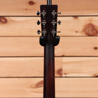 Eastman E20OM-TC dreadnought acoustic guitar natural finish with chrome tuning machines