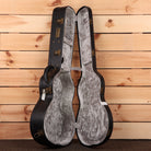 Eastman E20OOTC Thermocure acoustic guitar natural finish with gray crushed velvet interior case