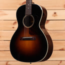 Eastman E20OOsstc acoustic guitar sunburst finish with white binding and rosewood fretboard