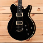 Eastman Romeo NYC semi-hollow electric guitar black finish with dual humbucker pickups