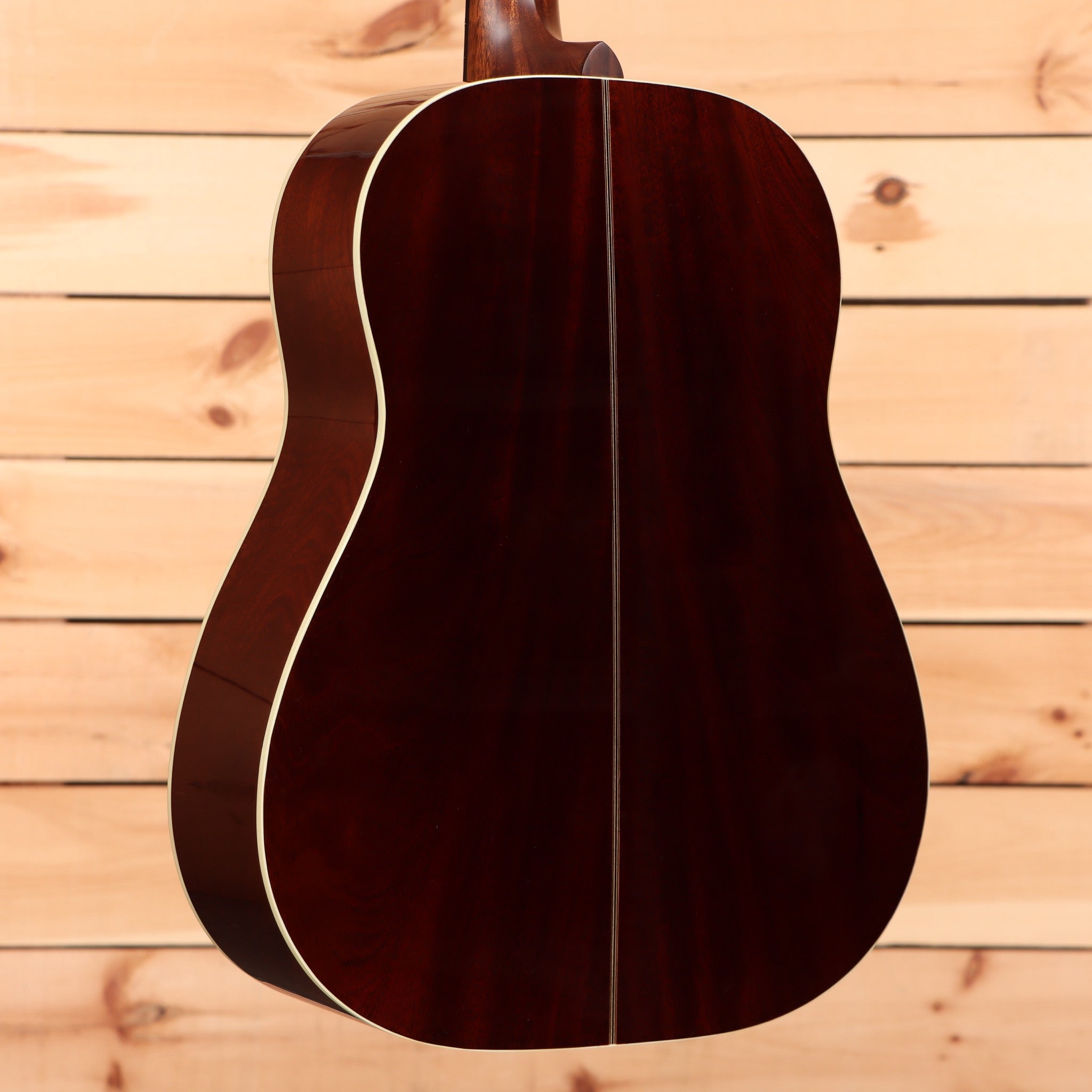 Gallagher SG50 dreadnought acoustic guitar natural finish with white binding