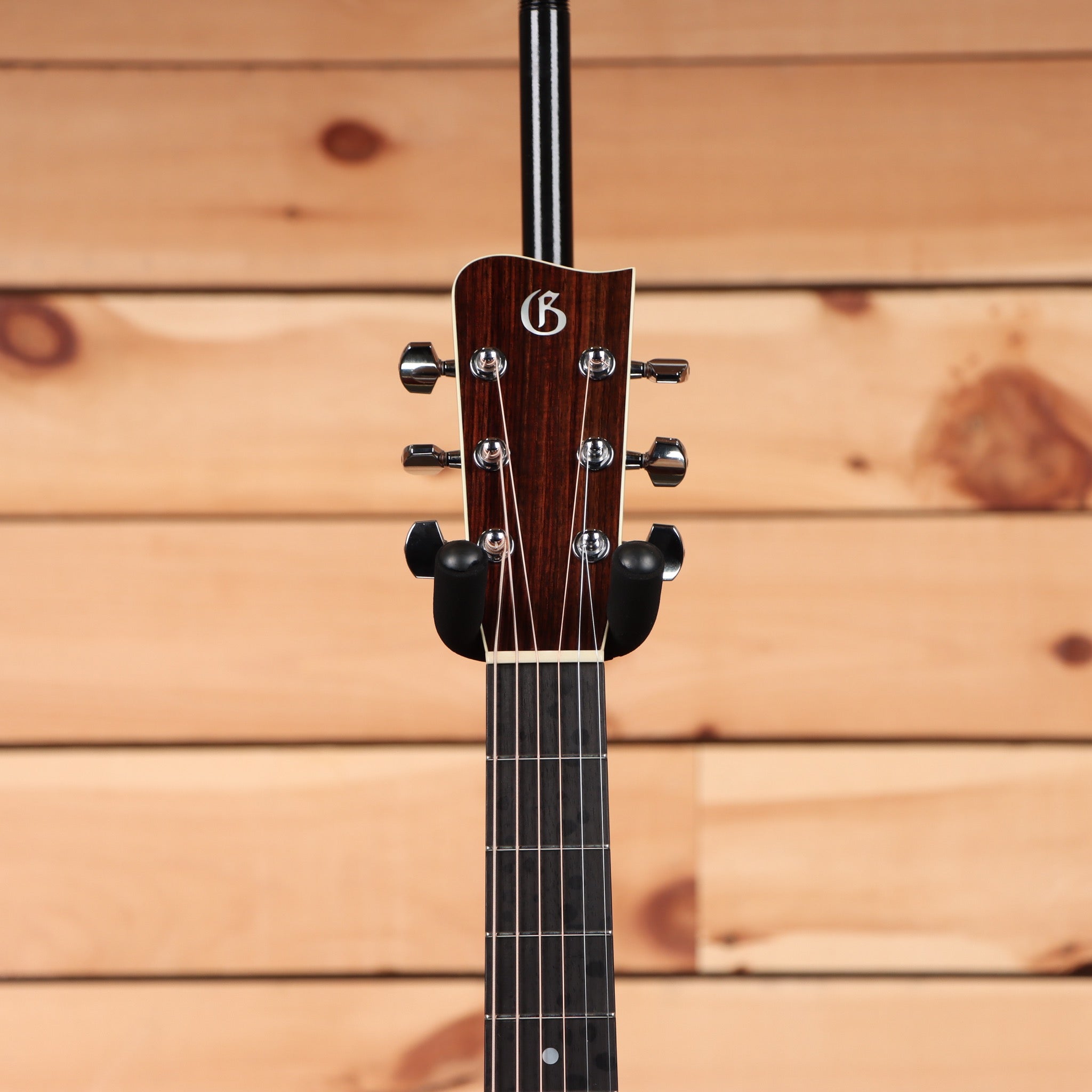 Gallagher SG50 acoustic guitar natural finish with rosewood fretboard and chrome tuners
