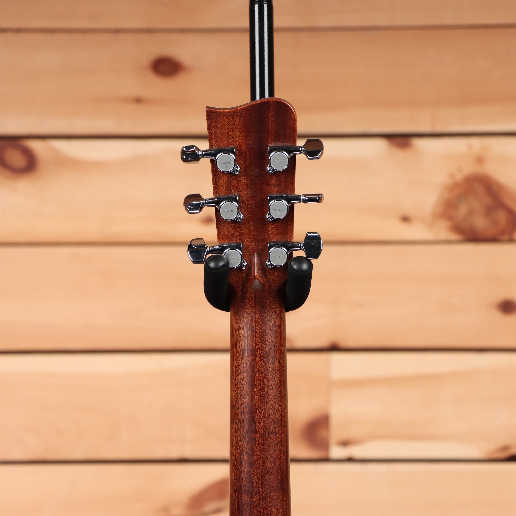 Gallagher SG50 acoustic guitar natural finish with chrome tuning machines
