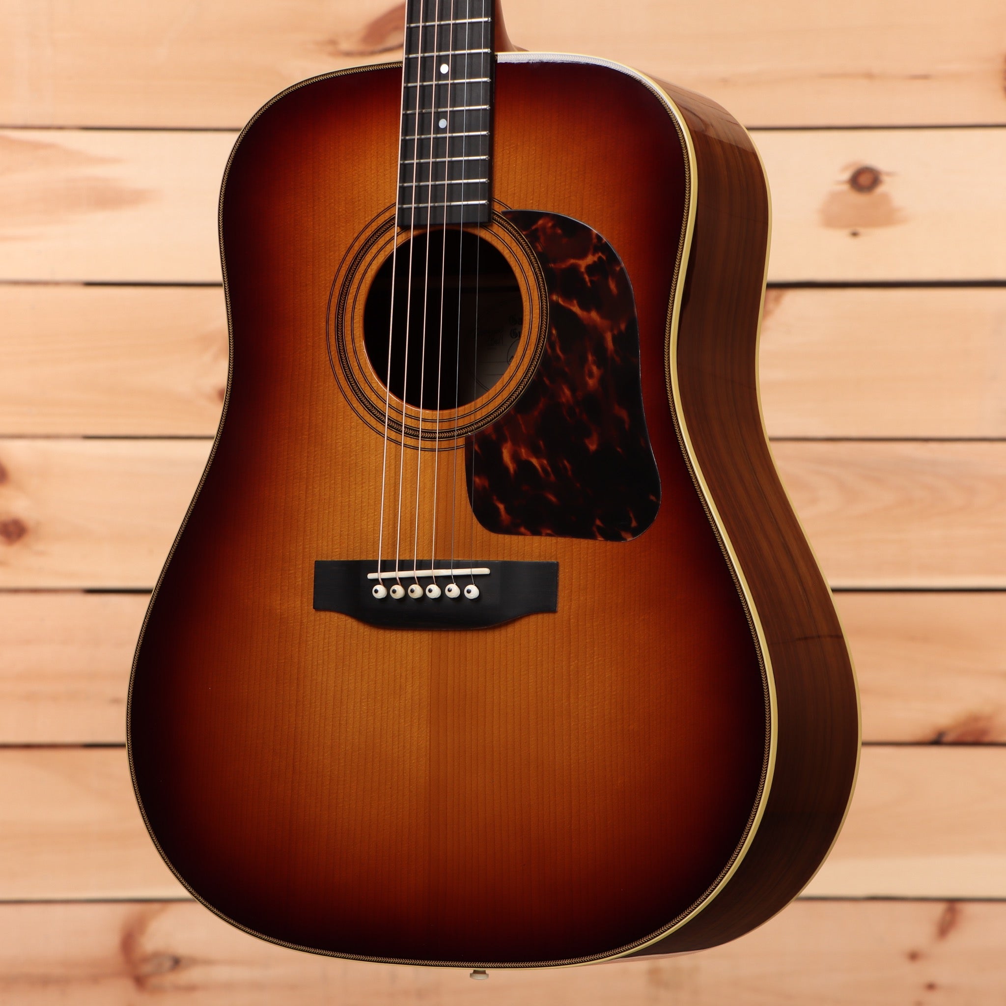 Gallagher Bluegrass Bell dreadnought acoustic guitar sunburst finish with tortoiseshell pickguard