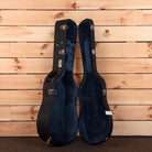 Gallagher Bluegrass Bell acoustic guitar sunburst finish with hard case and chrome hardware
