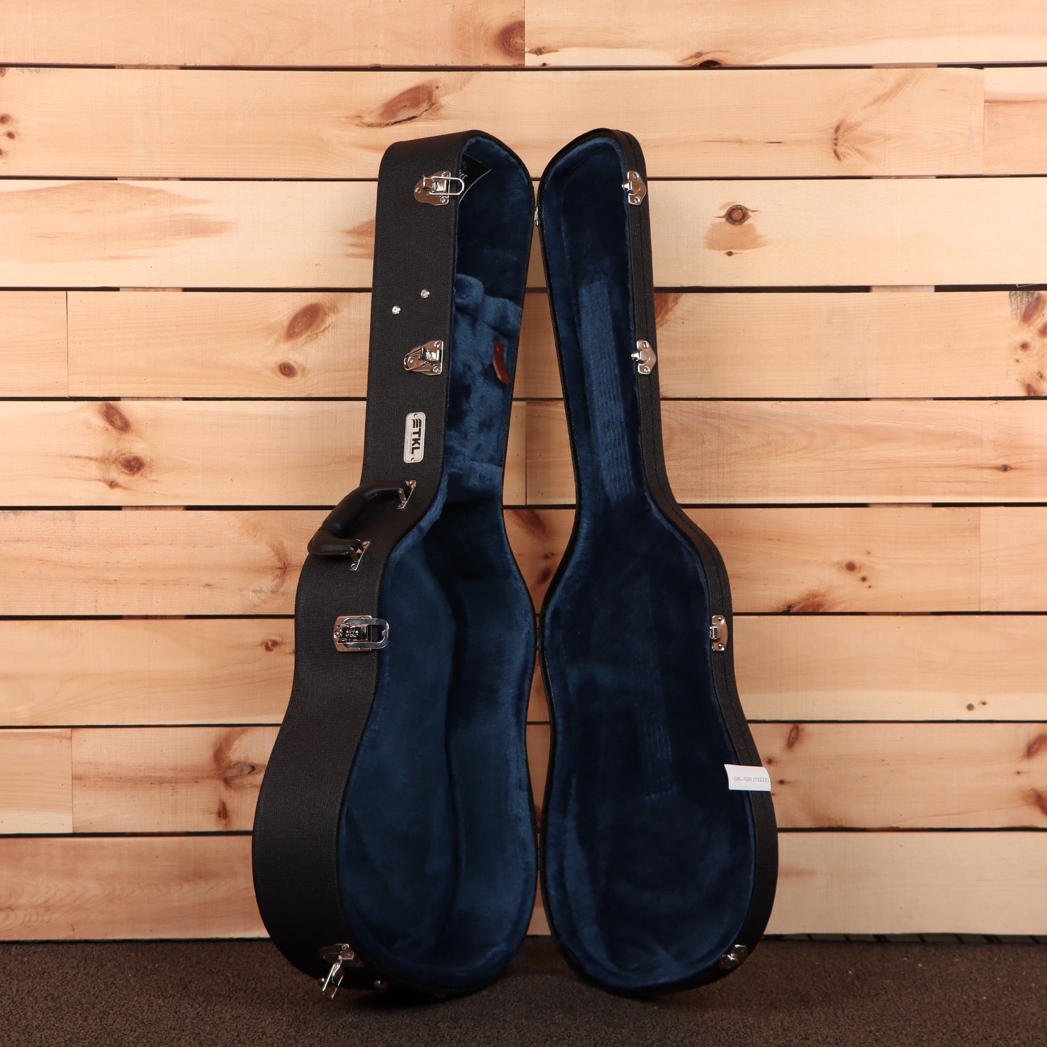 Gallagher Bluegrass Bell acoustic guitar sunburst finish with hard case and chrome hardware
