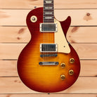 Gibson 1959 Les Paul Standard Reissue Light Aged Cherry Tea Burst electric guitar with dual humbuckers and gold hardware