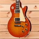 1960 Gibson Les Paul Standard Reissue Ultra Light Aged Orange Lemon Fade electric guitar with dual humbuckers