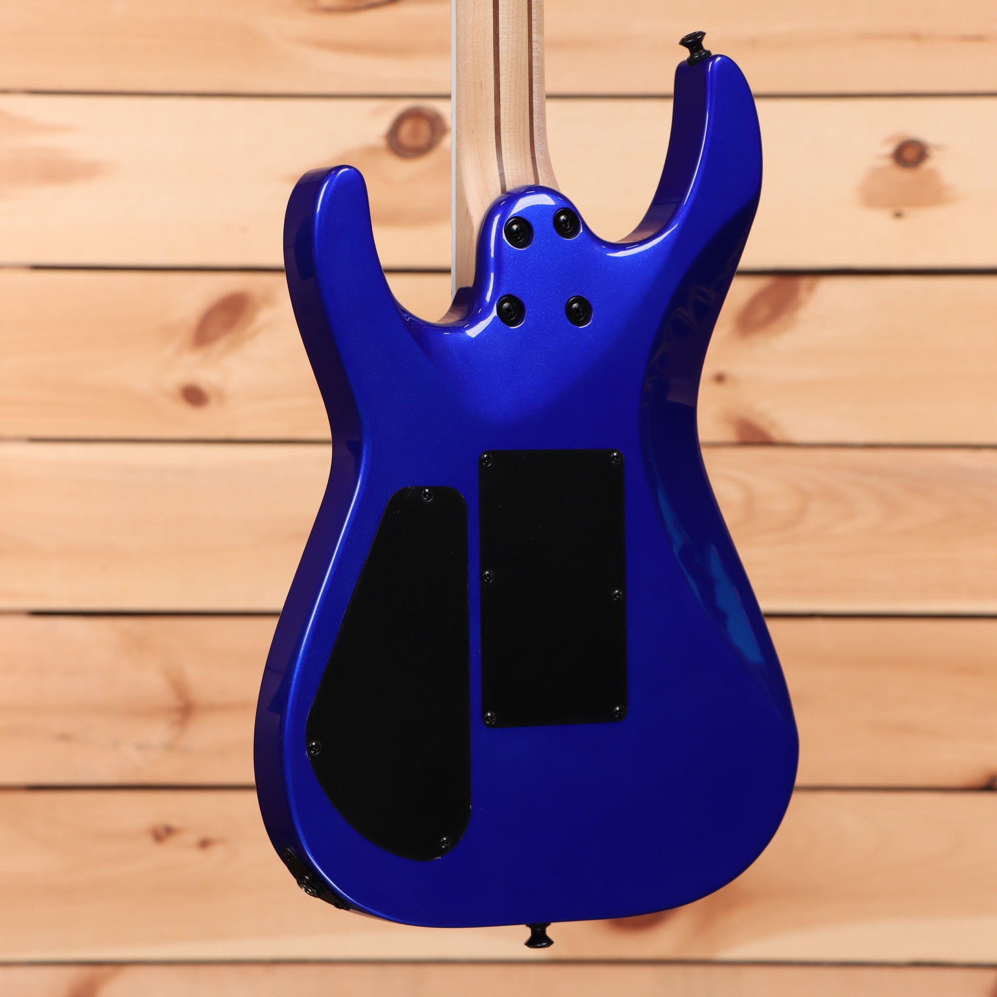 Jackson Pro Plus Series Dinky DKA electric guitar Indigo Blue with dual humbucker pickups