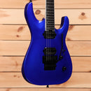 Jackson Pro Plus Series Dinky DKA electric guitar indigo blue with dual humbucker pickups