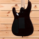Jackson Pro Plus Series Dinky DKAQ electric guitar Firestorm black with humbucker pickups
