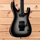 Jackson Pro Plus Series Dinky DKAQ electric guitar Ghost Burst with dual humbuckers and Floyd Rose tremolo