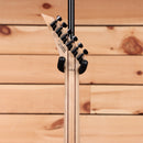 Jackson Pro Plus Series Dinky DKAQ electric guitar Ghost Burst with maple neck and black hardware