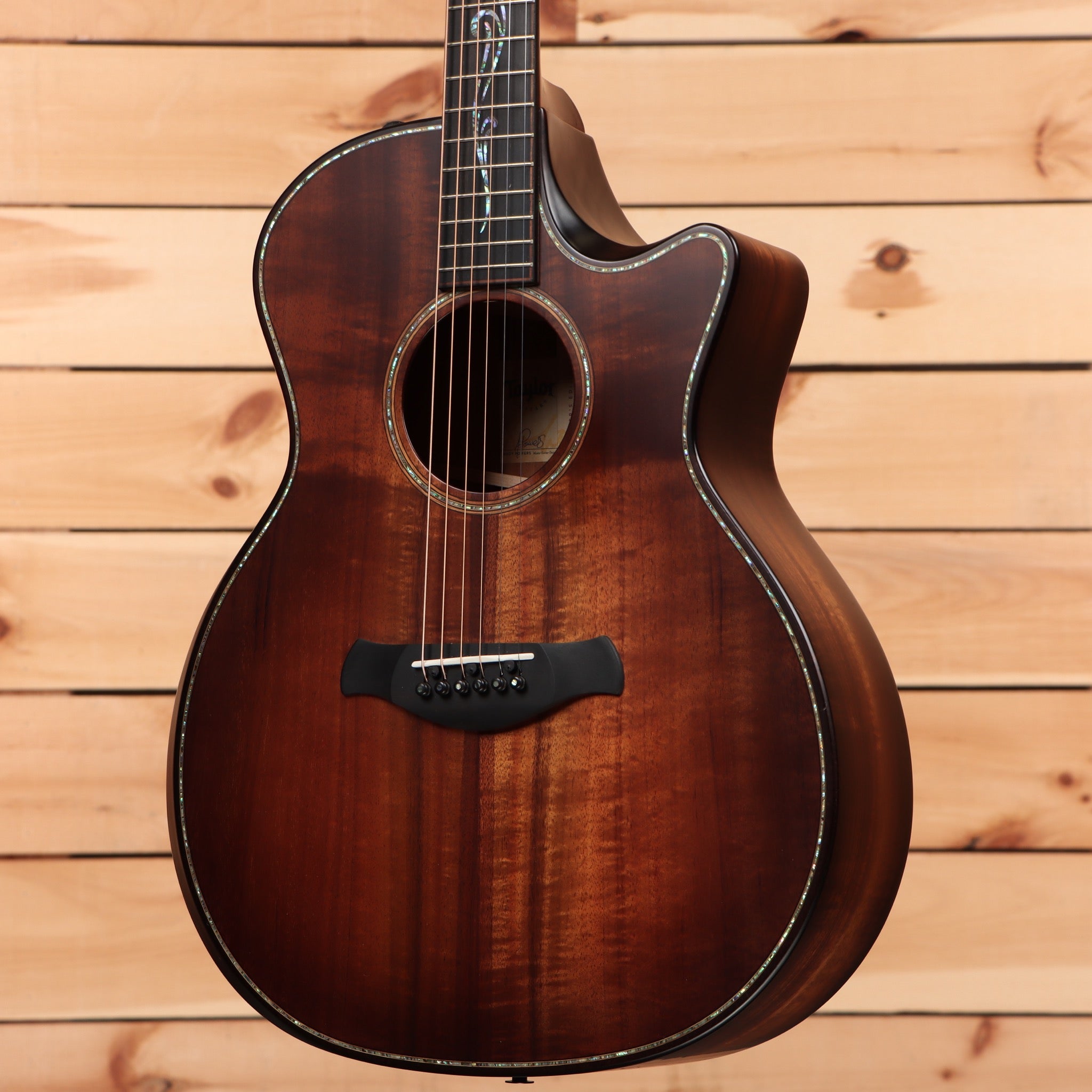 Taylor Custom K24ce LTD Alamo Music Exclusive Koa Acoustic-Electric Gu —  Alamo Music Center