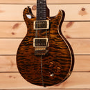 Paul Reed Smith Private Stock 203 Santana electric guitar Tiger Eye with dual humbuckers and flamed maple top