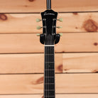 Eastman T184MX semi-hollow body electric guitar Goldburst with cream tuning pegs and f-holes