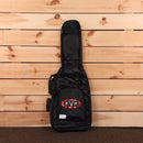 EVH Frankenstein Relic Series electric guitar gig bag with iconic red and white striped logo design