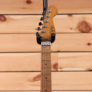 EVH Frankenstein Relic Series electric bass guitar with maple neck and black headstock