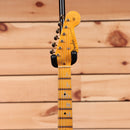 Fender Custom Shop Limited 1957 Stratocaster Relic electric guitar aged black with maple neck