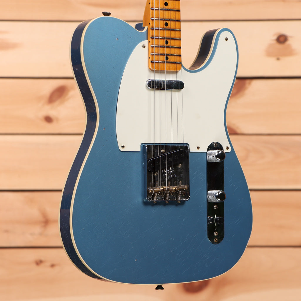 Fender Custom Shop Limited Reverse '50s Telecaster Custom Journeyman Relic - Aged Lake Placid Blue