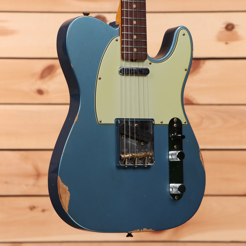 Fender Custom Shop Limited 1960 Telecaster Relic - Aged Lake Placid Blue