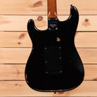 Fender Custom Shop Limited Roasted 1960 Dual-Mag Stratocaster electric guitar aged black with relic finish