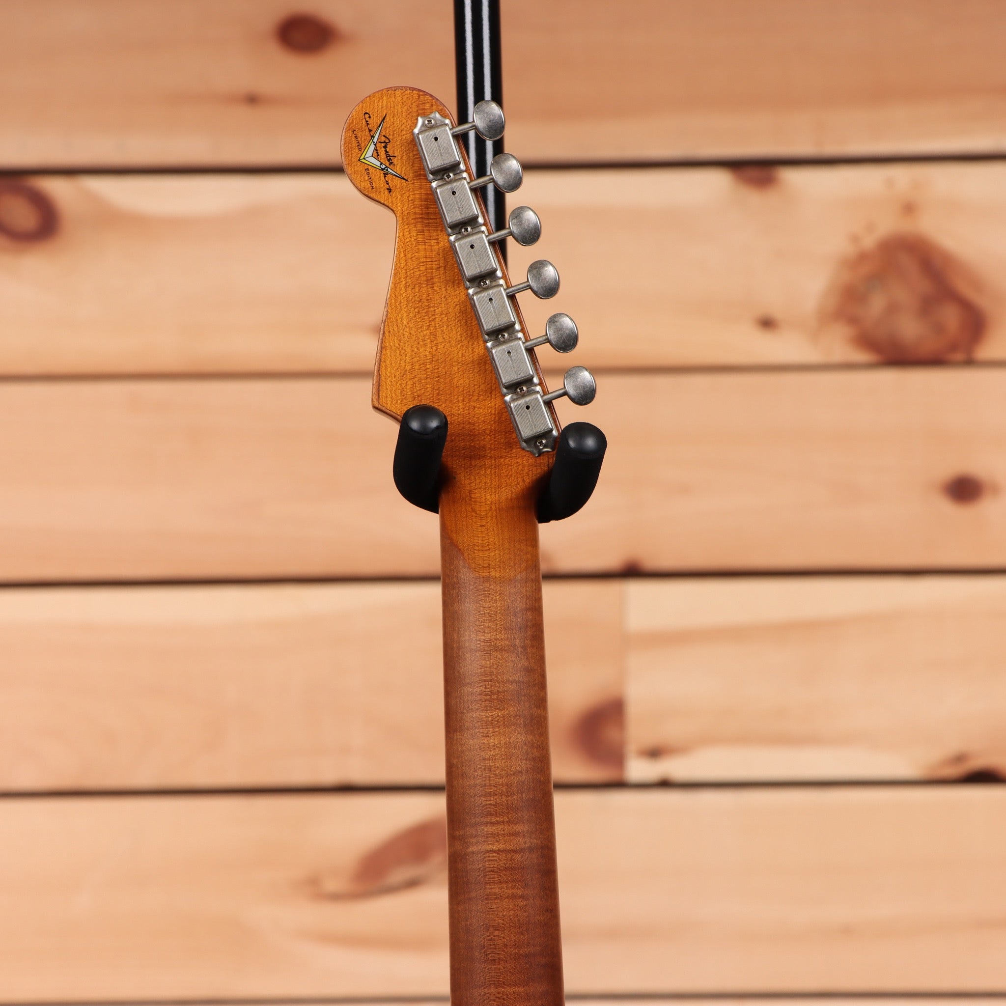 Fender Custom Shop Limited Roasted 1961 Stratocaster electric guitar Sherwood Green Metallic relic aged with maple neck