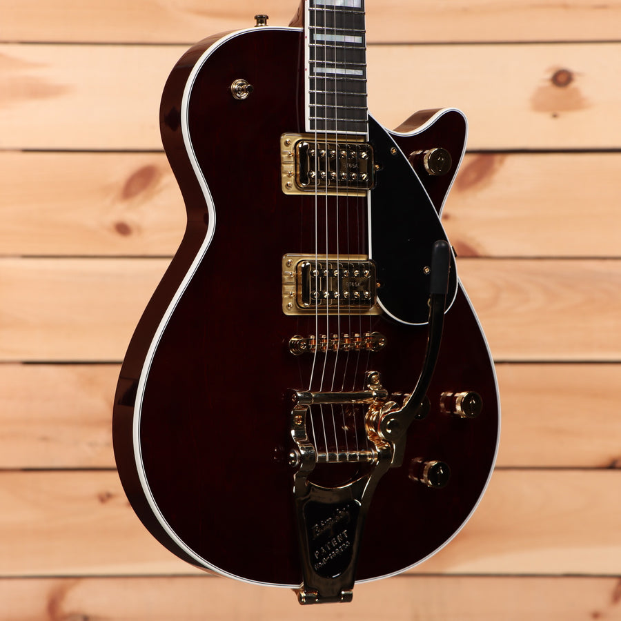 Gretsch G6228TG Players Edition Jet semi-hollow electric guitar walnut stain with Bigsby tremolo and gold hardware