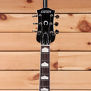 Gretsch G6129T89 Vintage Select 89 Sparkle Jet semi-hollow electric guitar Gold Sparkle with Bigsby tremolo