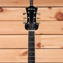 Eastman T186MX semi-hollow electric guitar Goldburst with vintage tuning pegs and bound f-holes
