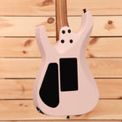 Jackson American Series Virtuoso electric guitar Satin Shell Pink with dual black pickguards