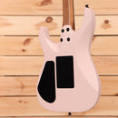 Jackson American Series Virtuoso Satin Shell Pink electric guitar with dual humbucker pickups