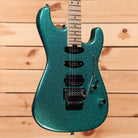Charvel ProMod San Dimas Style 1 HSS FR electric guitar Aqua Flake with Floyd Rose tremolo bridge
