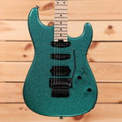 Charvel ProMod San Dimas Style 1 HSS FR electric guitar Aqua Flake with Seymour Duncan pickups and Floyd Rose tremolo
