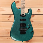 Charvel ProMod San Dimas Style 1 HSS FR electric guitar Aqua Flake with Floyd Rose tremolo bridge