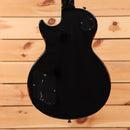 Gibson Inspired By Joe Bonamassa Aged Les Paul Goldtop electric guitar aged black back with control cavity cover
