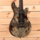 B3 SL Custom Deluxe electric guitar natural finish with dual humbucker pickups and figured body