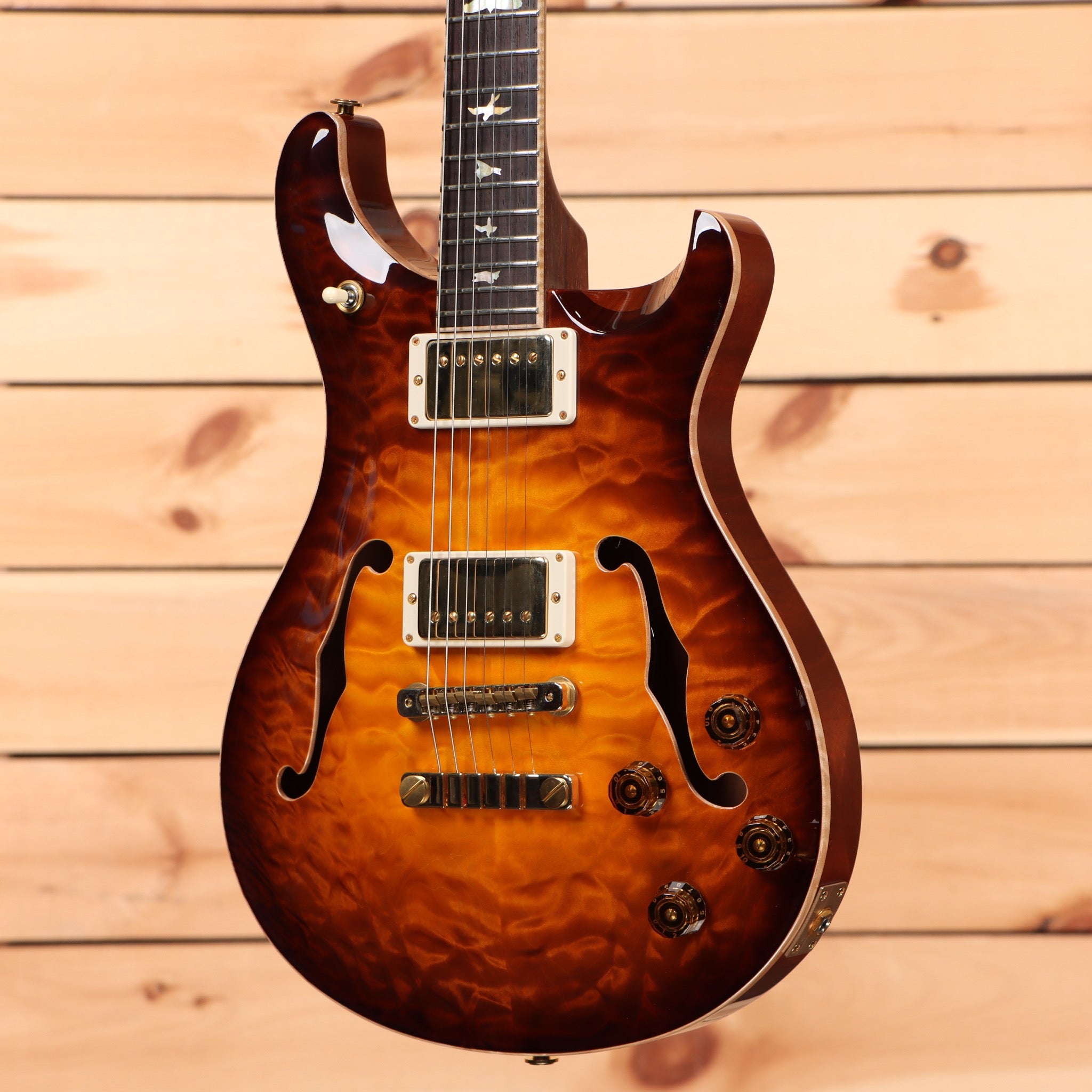 Paul Reed Smith Private Stock McCarty Hollowbody I semi-hollow electric guitar McCarty Glow with dual humbuckers