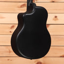 McPherson Carbon Touring acoustic guitar black finish with cutaway body shape