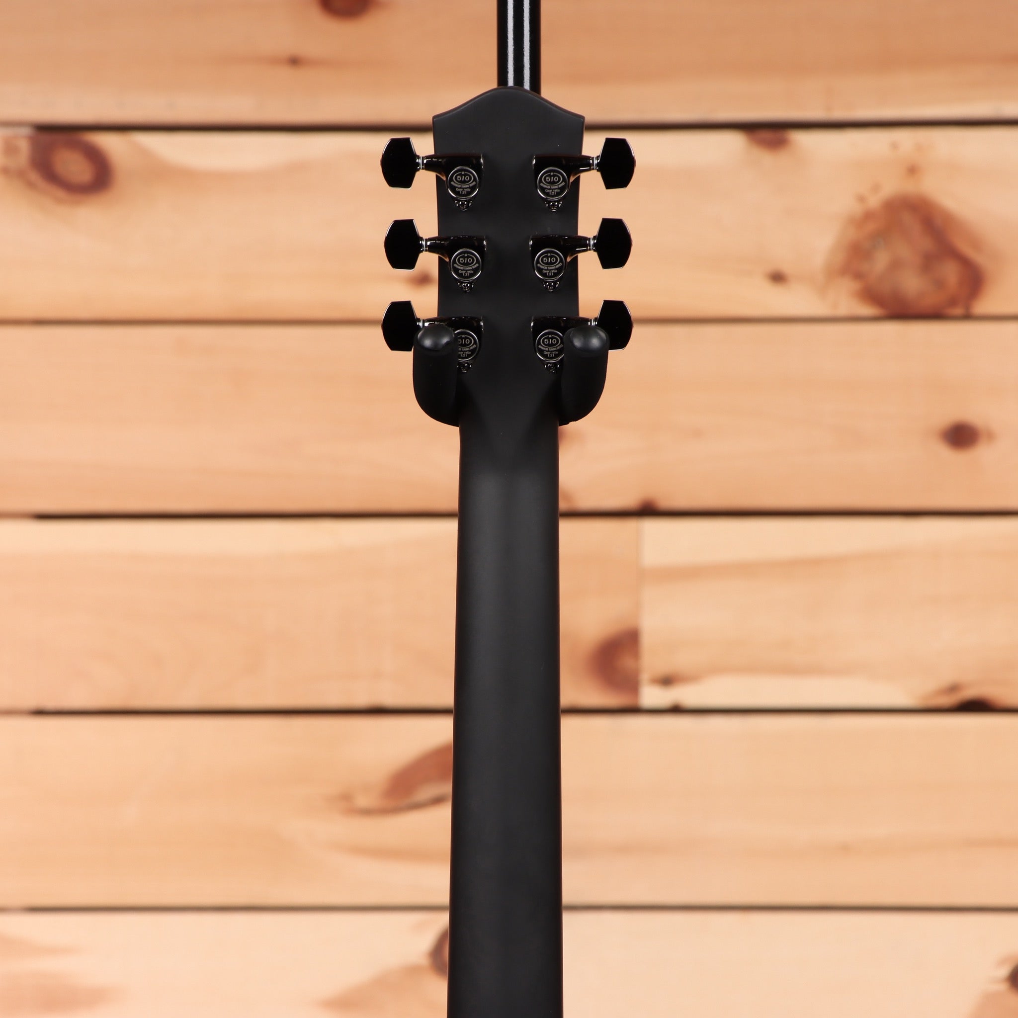 McPherson Carbon Touring Camo acoustic guitar with carbon fiber construction and slotted headstock