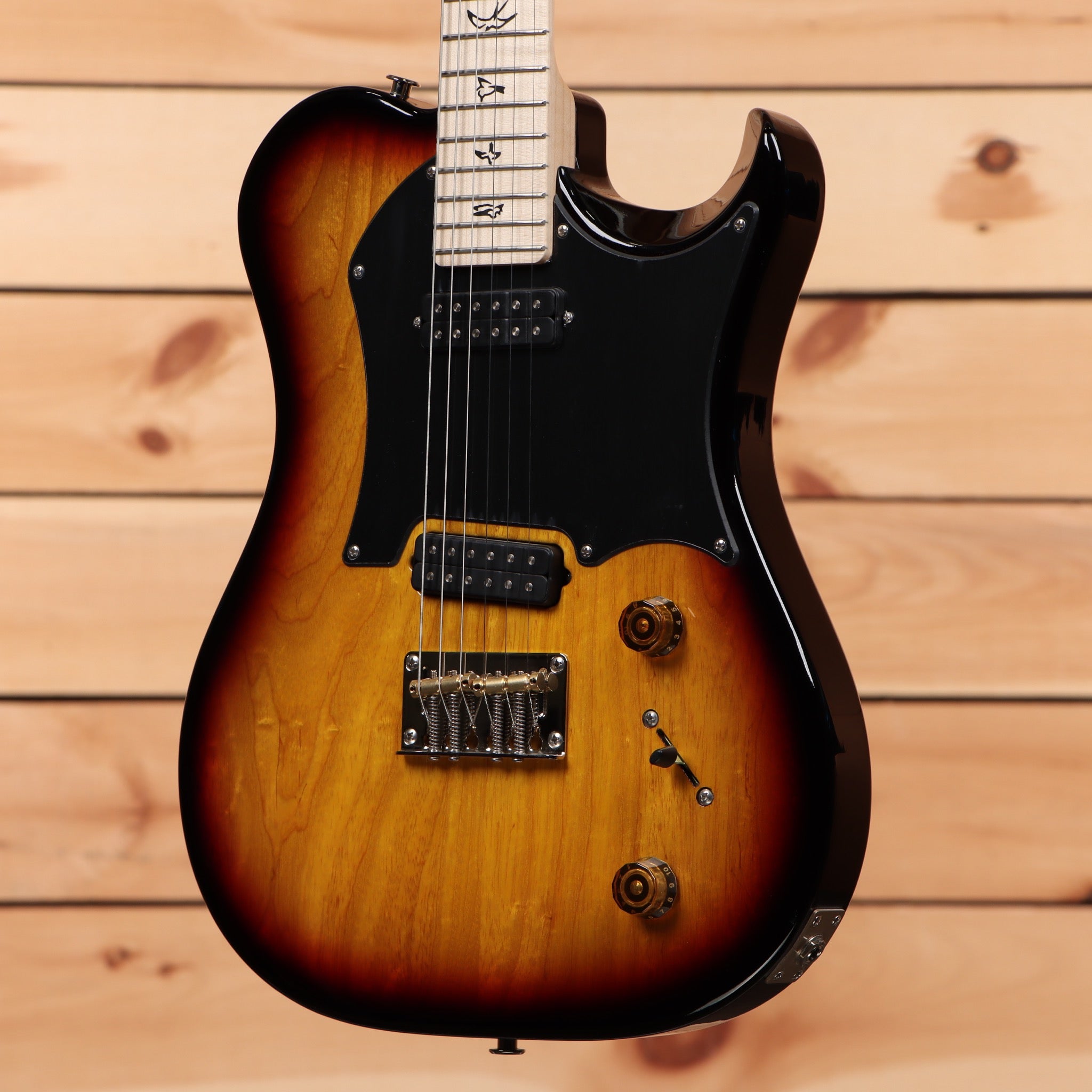 Paul Reed Smith Myles Kennedy tri-color sunburst electric guitar with humbucker pickups and maple neck