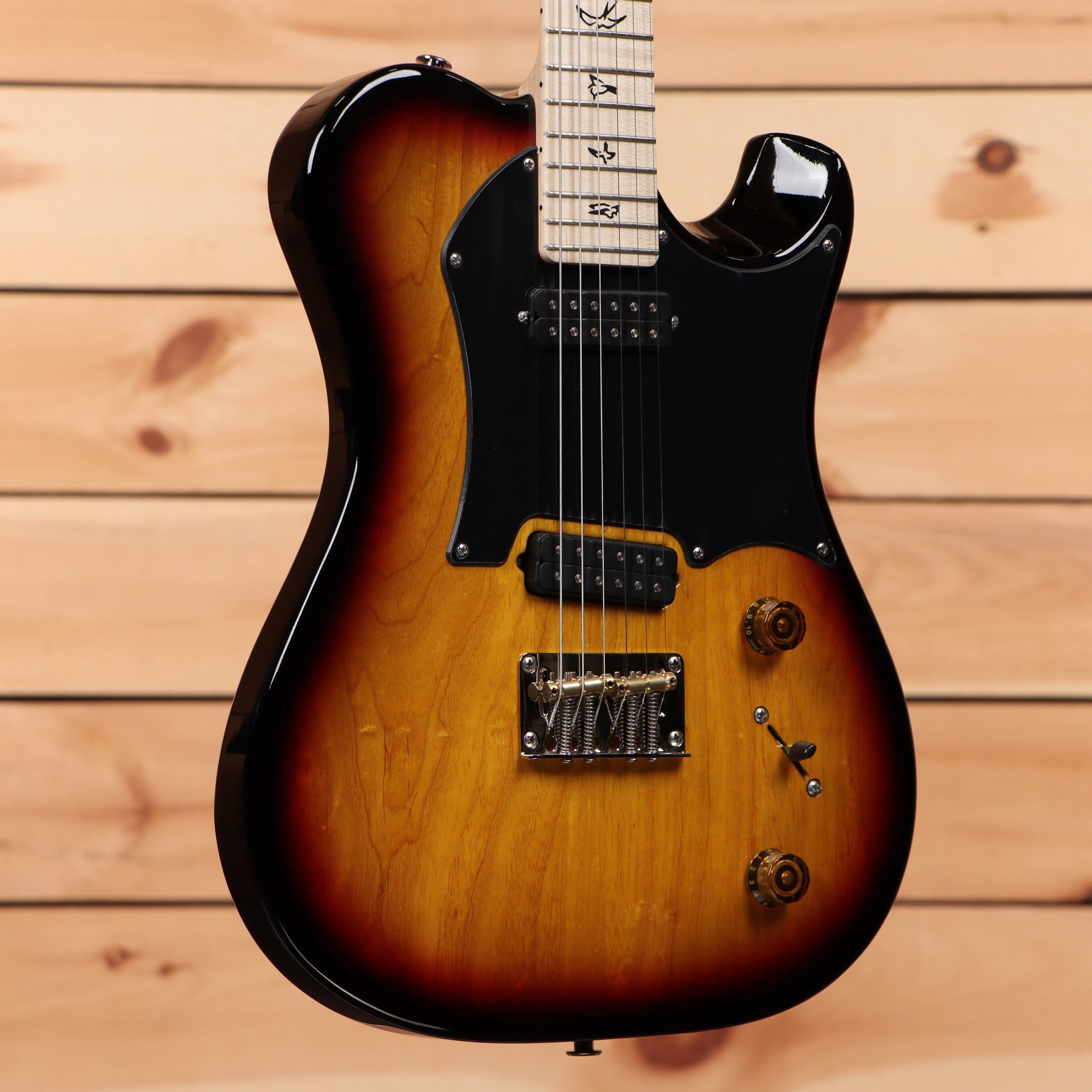 Paul Reed Smith Myles Kennedy electric guitar tri-color sunburst with humbucker pickups and maple neck