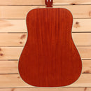 Gibson 1960 Hummingbird acoustic guitar Heritage Cherry Sunburst with fixed bridge and dreadnought body shape