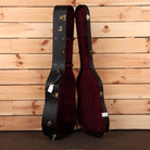 Gibson 1960 Hummingbird acoustic guitar Heritage Cherry Sunburst with fixed bridge and burgundy velvet case