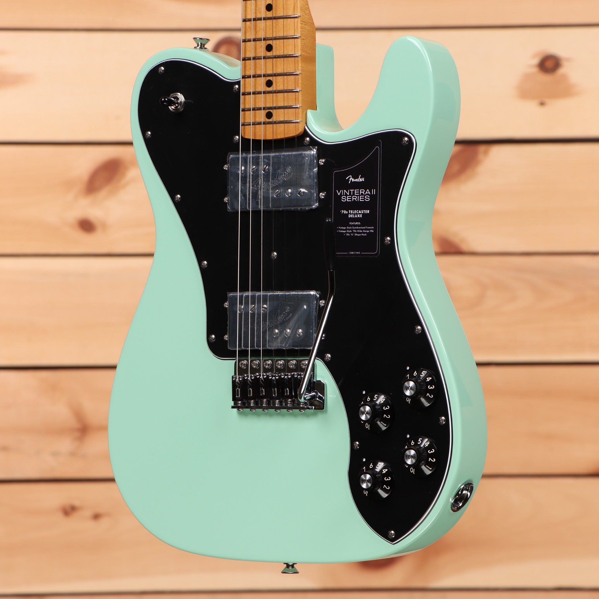 Fender Vintera II 70s Telecaster Deluxe with Tremolo - Surf Green